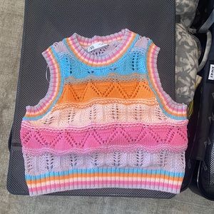 Zara knit sweater top